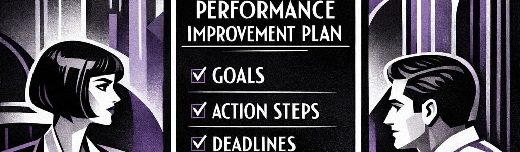 The Performance Improvement Plan